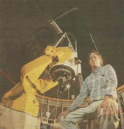 Image of Dan Caton at the DSO 32-inch telescope